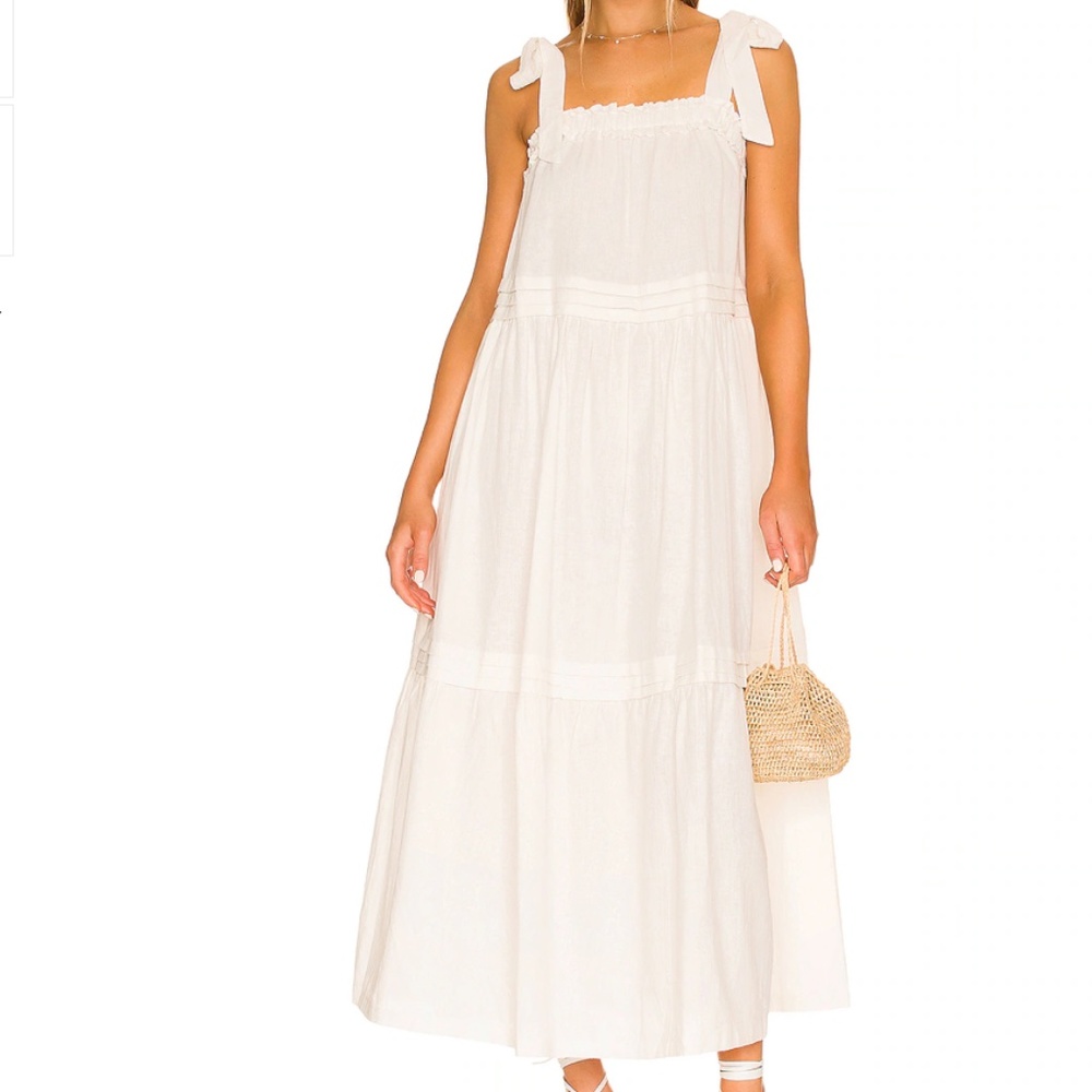 Cleobella Ivory Abigail Ankle Dress